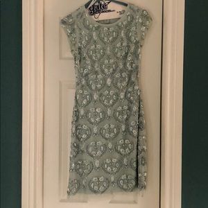 Beautiful Sage Cocktail Dress